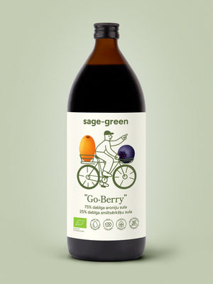 Go Berry - 100% Organic Aronia & Sea Buckthorn Juice 1000ml